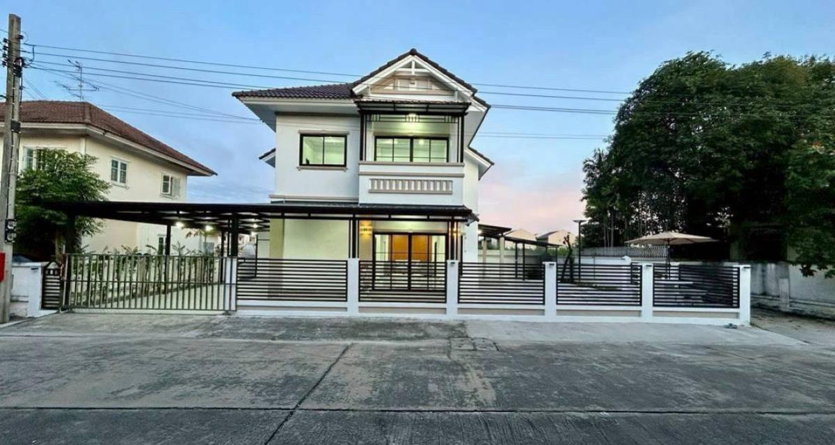 ขายบ้านนนทบุรี บางใหญ่ บางบัวทอง : ขายบ้าน  บ้านปิยวรารมย์ 3 รีโนเวทใหม่ ไทรน้อย ไทรน้อย นนทบุรี CX-135523