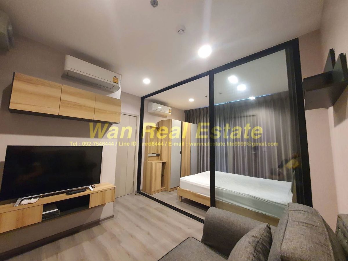 ให้เช่าคอนโดรัตนาธิเบศร์ สนามบินน้ำ พระนั่งเกล้า : ให้เช่า คอนโด โพลิแทน รีฟ ชั้น 24 ขนาด 25 ตร.ม. ตกแต่งสวย วิวแม่น้ำ พร้อมอยู่