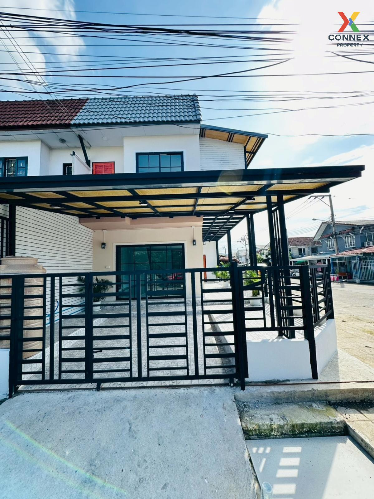 For SaleHouseNonthaburi, Bang Yai, Bangbuathong : Townhouse/townhome for sale, Baan Bua Thong 4, Baan Kluay-Sai Noi, newly renovated, Phimonrat, Bang Bua Thong, Nonthaburi CX-136829