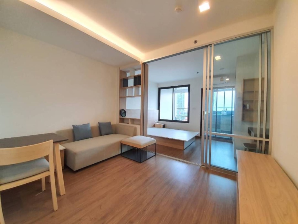 For RentCondoRama3 (Riverside),Satupadit : Condo for rent, U Delight Residence Rama 3, Riverside 34 sq.m., 10th floor, river view, near Sathorn