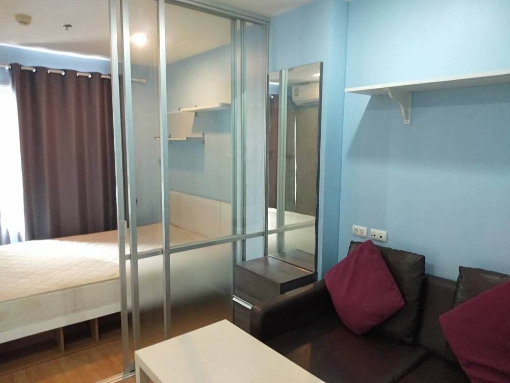 For RentCondoSeri Thai, Ramkhamhaeng Nida : 💥For rent! Lumpini Ville Ramkhamhaeng 60/2, size 23 sq m., Building B, 6,800 baht, with furniture and appliances.