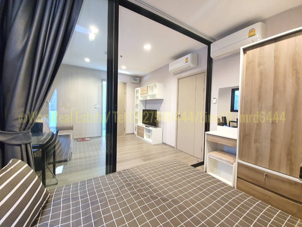 ให้เช่าคอนโดรัตนาธิเบศร์ สนามบินน้ำ พระนั่งเกล้า : ให้เช่าคอนโด politan rive ริมแม่น้ำเจ้าพระยา ชั้น 10 ขนาด 30 ตร.ม. ห้องมุม ตกแต่งสวย ครบ พร้อมอยู่
