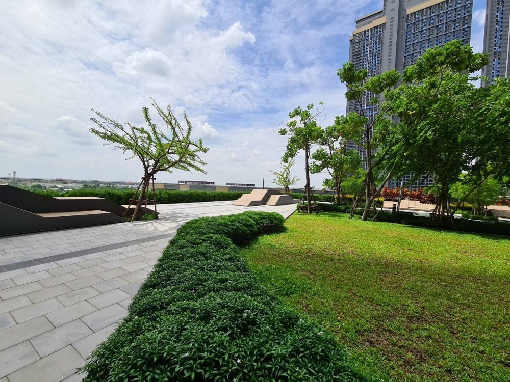 For RentCondoRattanathibet, Sanambinna : For rent politan rive on the same floor as common garden. Special decoration, beautiful, ready to move in
