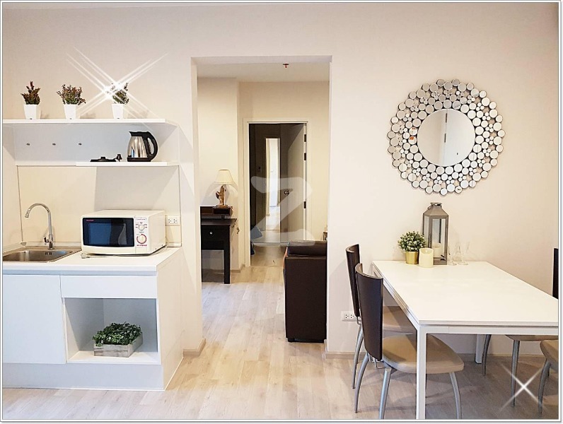 For RentCondoNonthaburi, Bang Yai, Bangbuathong : SN200 For rent, Plum Condo, Central Station Phase 1, 2 bedrooms, ready to move in, beautiful room. There is a front-loading washing machine ** Rooms like this are not often.