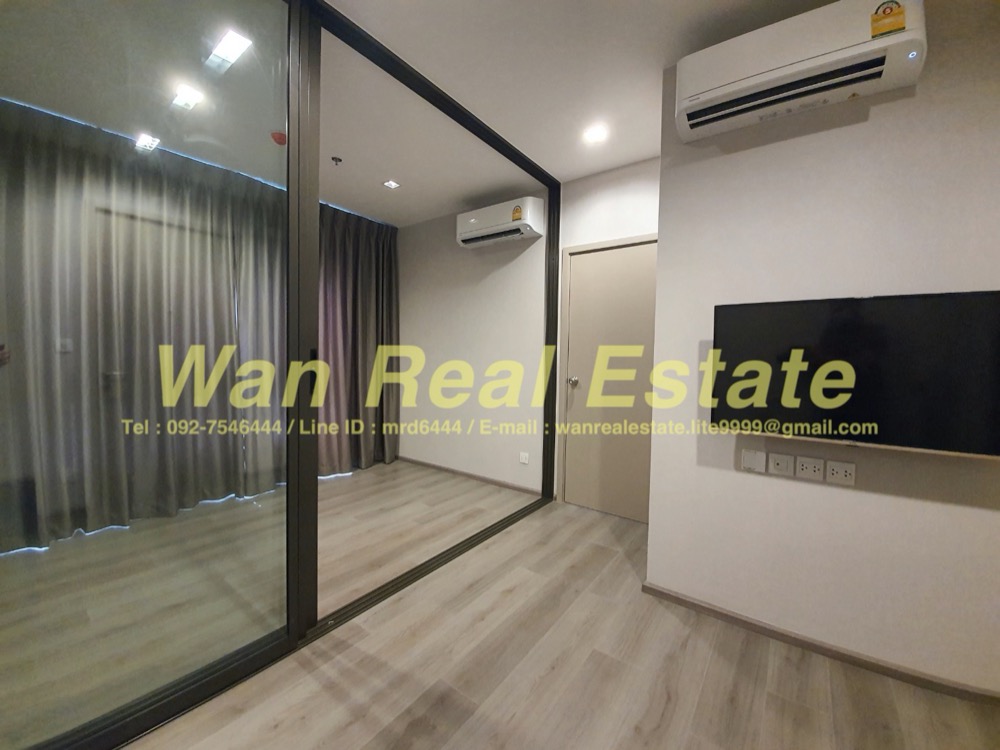 For RentCondoRattanathibet, Sanambinna : For rent, politan aqua condo, size 24 sq m, floor 12a, beautiful view, new project, empty room, affordable