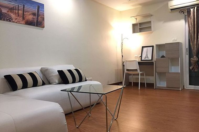 For RentCondoRatchadapisek, Huaikwang, Suttisan : ❤️ For rent, happy condo Ratchada 18, 1 bed size, fully furnished, drag the bag in. ❤️