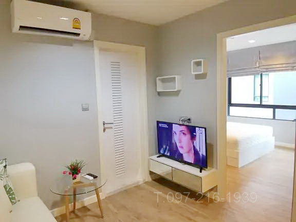 ให้เช่าคอนโดนวมินทร์ รามอินทรา : ให้เช่า H2 Condo รามอินทรา 21 แบบ1 ห้องนอนแยก พร้อมอยู่ มีเครื่องซักผ้า