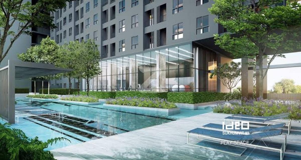 ให้เช่าคอนโดอ่อนนุช อุดมสุข : 🎁พร้อมอยู่🍀Ideo​ สุขุมวิท​ 93🍀1-ห้องนอน🍀กว้าง 35 ตรม•🍀ชั้น 12 🍀มีอ่างอาบน้ำ🚇BTS +4สถานี ถึงทองหล่อ