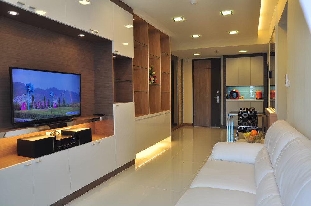 For RentCondoWongwianyai, Charoennakor : 2129-A😊 For RENT 1 bedroom for rent 🚄 near BTS Krung Thonburi 🏢 Supalai River Resort Supalai River Resort 🔔 Area: 54.00 sq.m. 💲 Rent: 20,000 ฿ 📞O86-454O477, O99-5919653✅LineID: @sureresidence