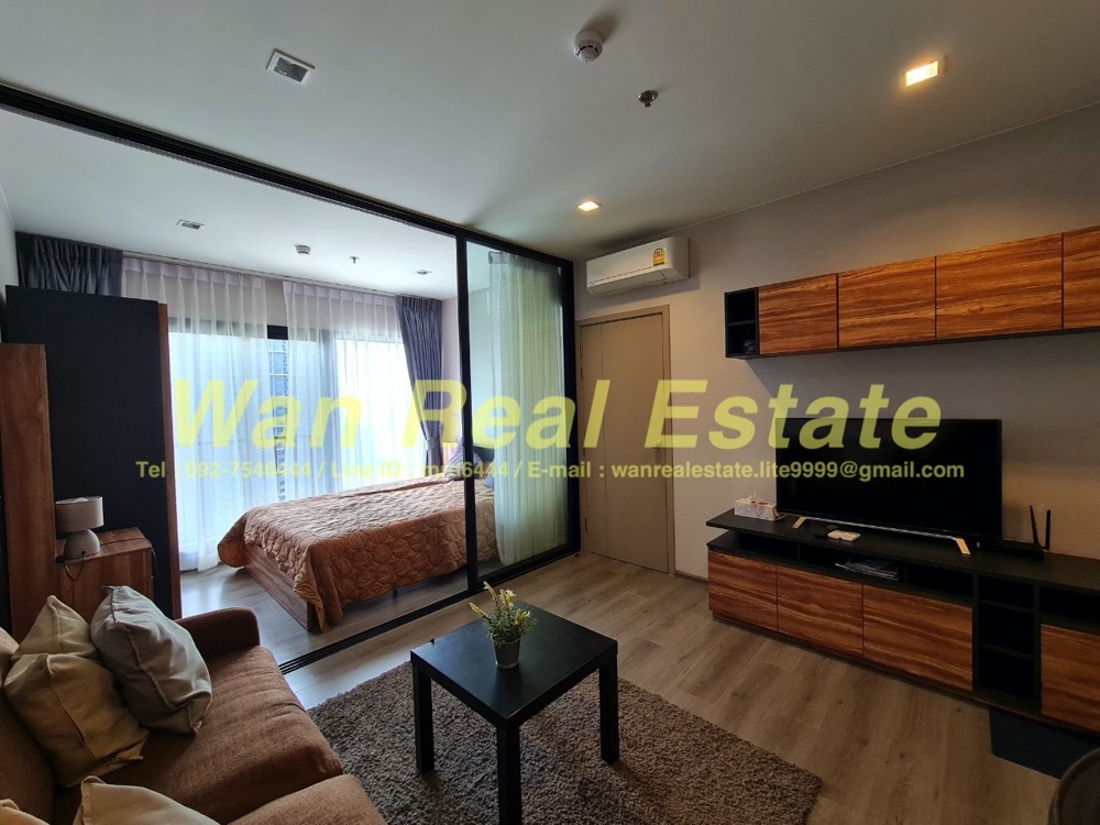 For RentCondoRattanathibet, Sanambinna : Condo for rent politan rive, 42nd floor, size 30 sq.m., river view, beautiful decoration, ready to move in.