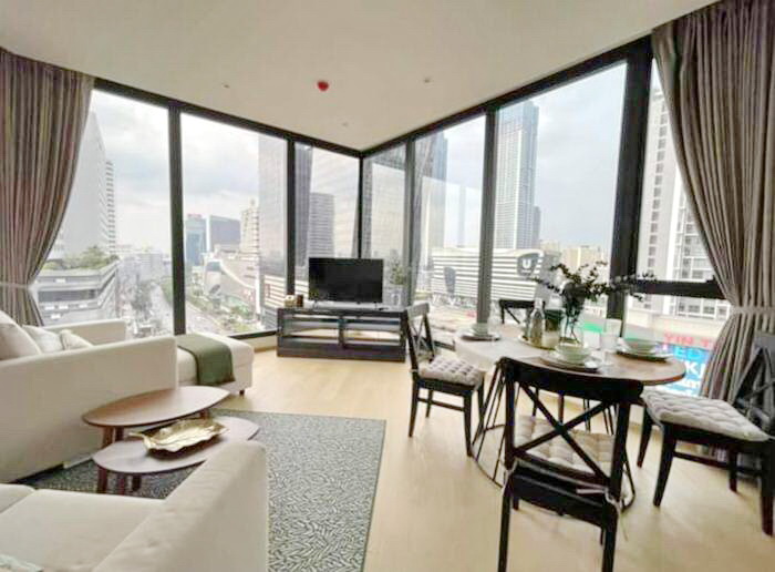 For RentCondoRama9, Petchburi, RCA : 3500-A😊 For RENT 2 bedrooms for rent🚄 near MRT Rama 9🏢Ashton Asoke - Rama 9 Ashton Asoke –Rama 9 🔔 Area: 68.50 sq m. Rent: 55,000฿📞O88-7984117,O65- 9423251✅LineID:@sureresidence