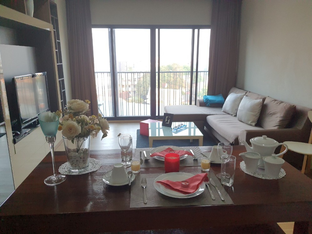 For RentCondoSukhumvit, Asoke, Thonglor : Condo for rent Noble Reveal Type 1 bedroom 1 bathroom Size 51.20 sq.m. Floor 9