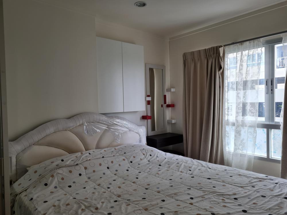 For RentCondoBangna, Bearing, Lasalle : Special price for rent!! Lumpini Condo, Mega City, 4th floor, Building A, size 26.12 sq.m., very new room, beautiful decoration, fully furnished, ready to move in!!