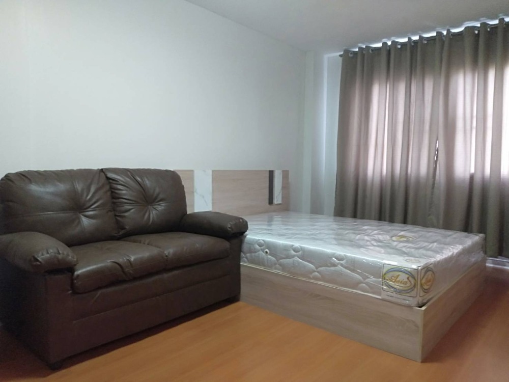 For RentCondoRamkhamhaeng, Hua Mak : 💥 💥Rent Lumpini Bodindecha-Ram, size 25 sq m. A4, 7th floor, price 6,000 baht, furniture and air conditioning, garden view.
