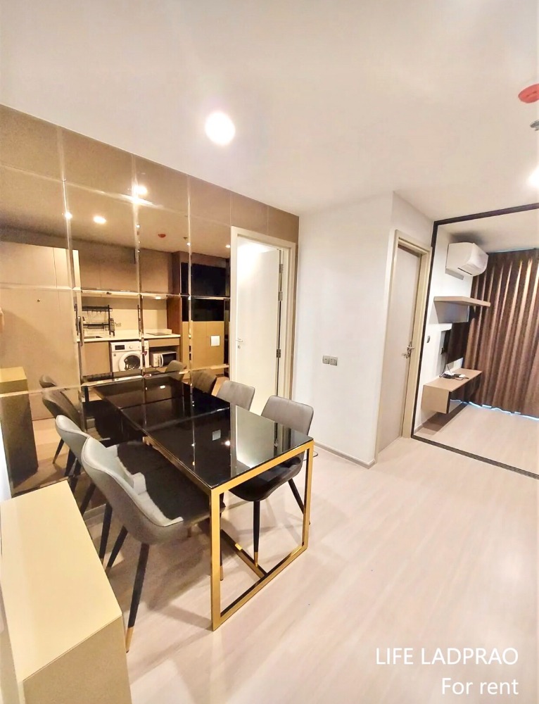 For RentCondoLadprao, Central Ladprao : Condo for rent Life Ladprao, type 1 Bed, fully furnished ...Please contact Tel./Line. 062-694-1794