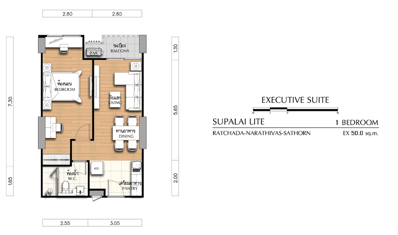 ให้เช่าคอนโดสาทร นราธิวาส : 2644😊😍 For RENT, SELL ให้เช่า,ขาย 1 ห้องนอน🚄ใกล้ BTS ช่องนนทรี🏢ศุภาลัย ไลท์ รัชดา-นราธิวาส-สาทร Supalai Lite Ratchada-Narathiwas-Sathorn🔔พื้นที่:50.00ตร.ม.💲เช่า:22,000฿💲ขาย:5,750,000฿📞O99-5919653,065-9423251✅Line
