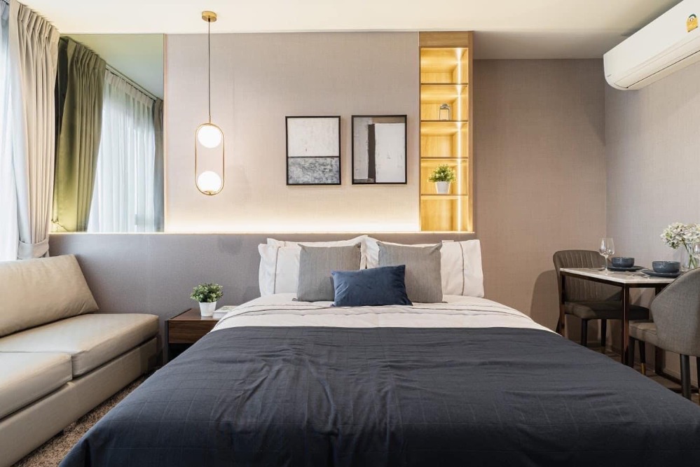 For RentCondoLadprao, Central Ladprao : Condo for rent, Life Ladprao, 1 Bed(Studio) 1 Bath; 16,000/Month 📱 LINE Add @ThanatProperty