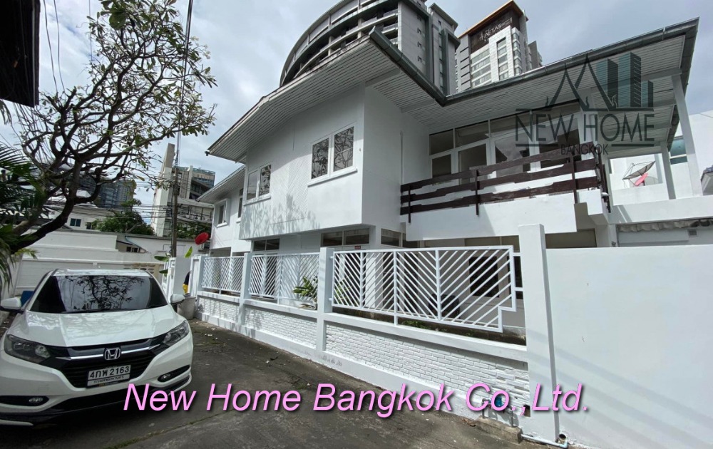 ให้เช่าบ้านวิทยุ ชิดลม หลังสวน : บ้านเดี่ยวให้เช่าในคอมพาวด์เลี้ยงสัตว์ได้