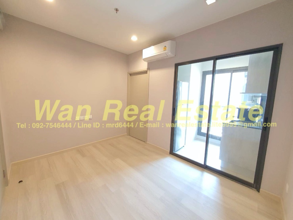 For RentCondoRattanathibet, Sanambinna : Cheap empty room for rent, politan aqua, 28th floor, size 29 sq.m., pool view, garden, river