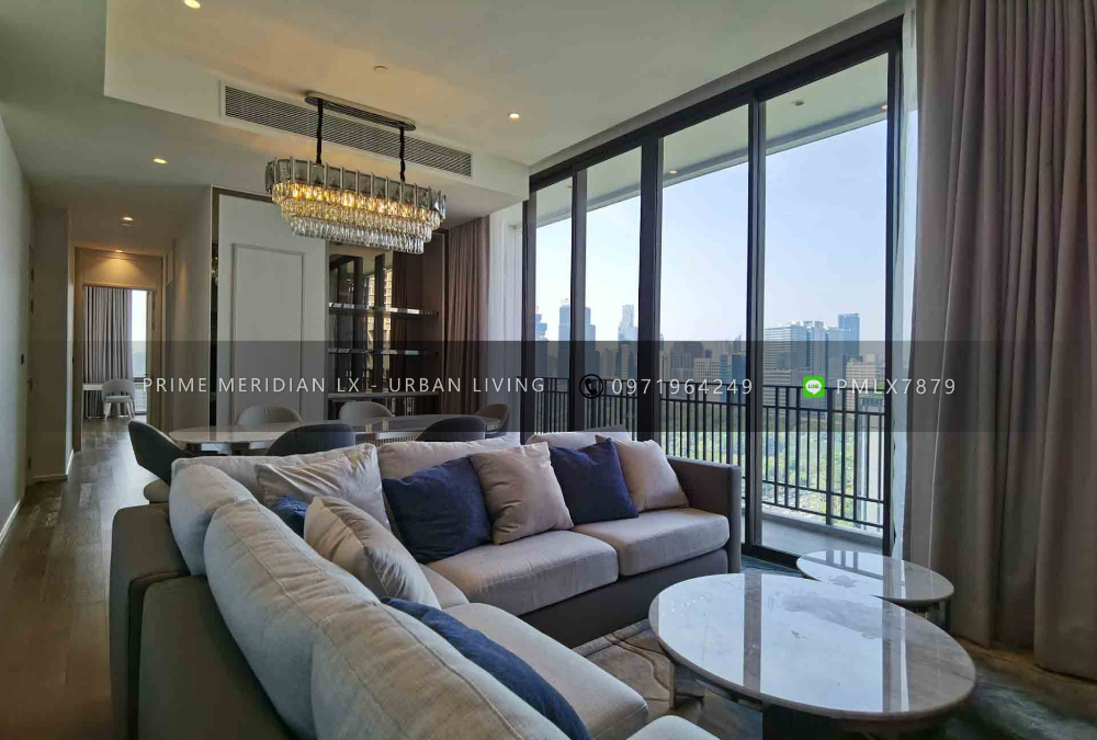 Muniq Langsuan - Beautifully Furnished 2 Bed, Stunning views of Lumphini Park Loading...