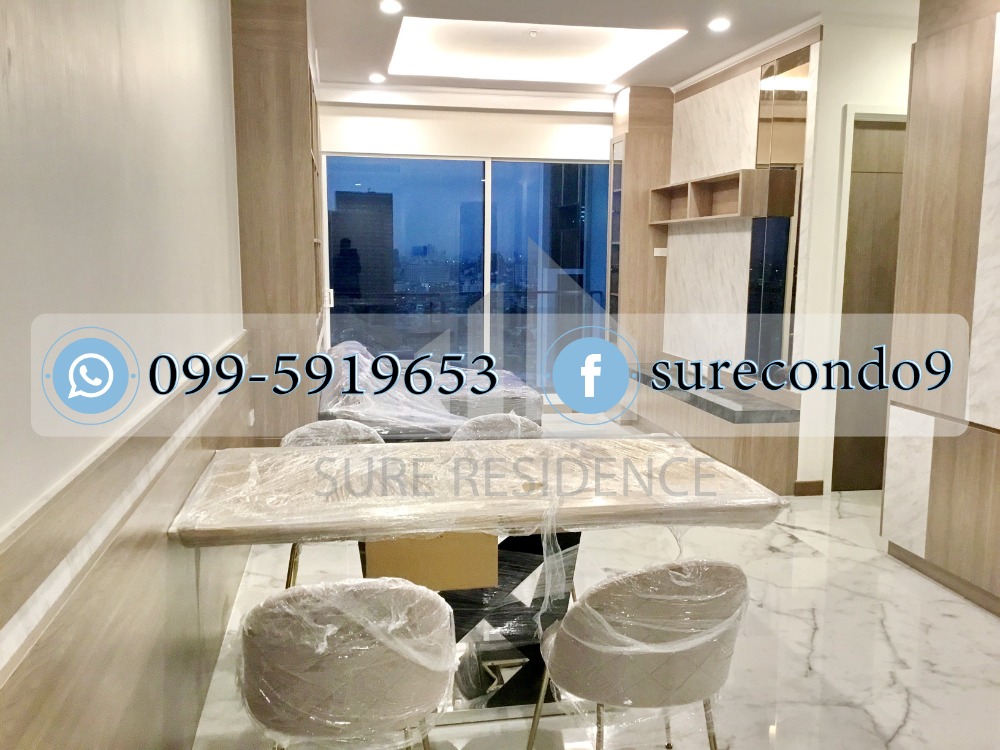 ให้เช่าคอนโดสีลม ศาลาแดง บางรัก : 2345-A😊 For RENT ให้เช่า 2 ห้องนอน🚄ใกล้ BTS สามย่าน🏢ศุภาลัย เอลีท สุรวงศ์ Supalai Elite Surawong🔔พื้นที่:87.00ตร.ม.💲เช่า:45,000฿📞O86-454O477,O99-5919653✅LineID:@sureresidence