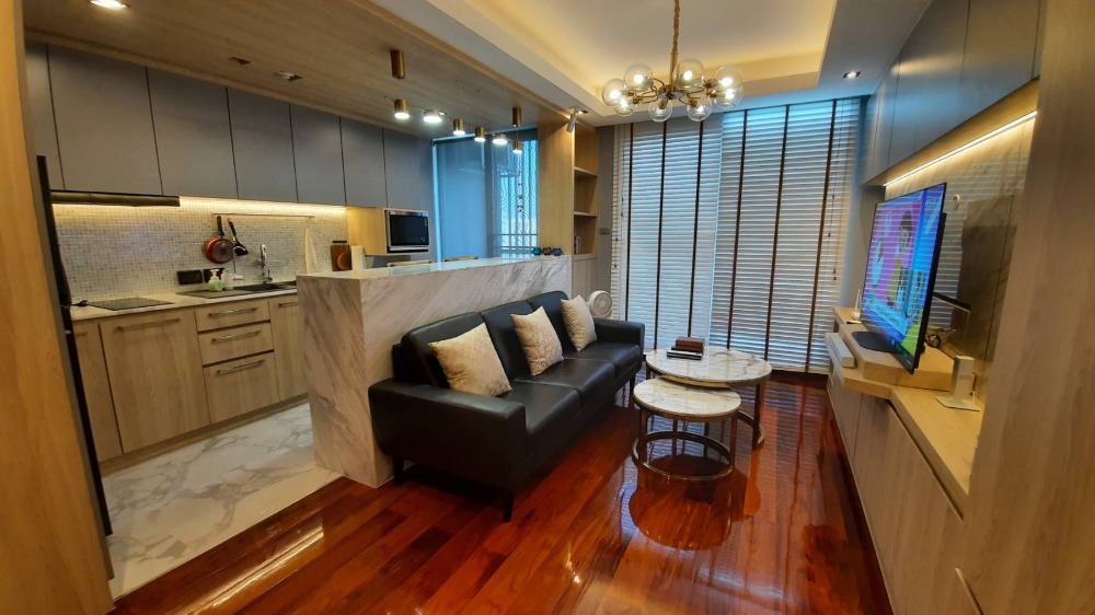 For SaleCondoSathorn, Narathiwat : Condo for sale, Supalai Lite Ratchada-Narathiwat-Sathorn, fairy condition, size 82.88 sq m., river curve view