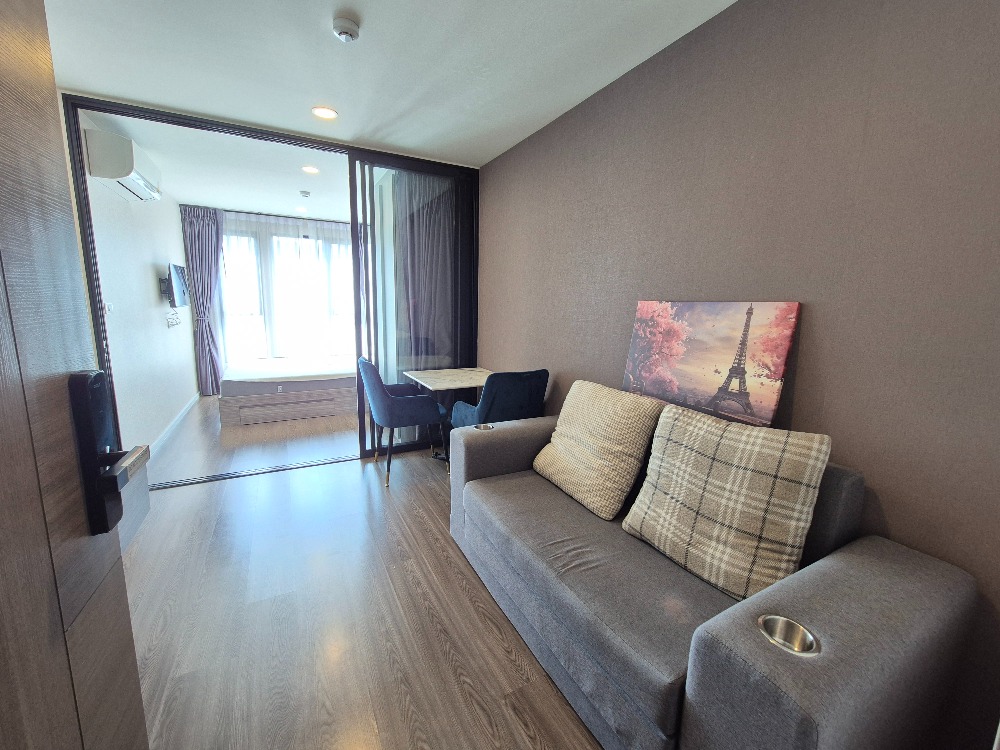 For RentCondoNawamin, Ramindra : ✅️ (The room is ready, there are 2 TVs !! ) 1 Bedroom Intersection 27 sqm. The Origin Ram Inthra 83, opposite Sin Medical Hospital, Ram Inthra Km. 8