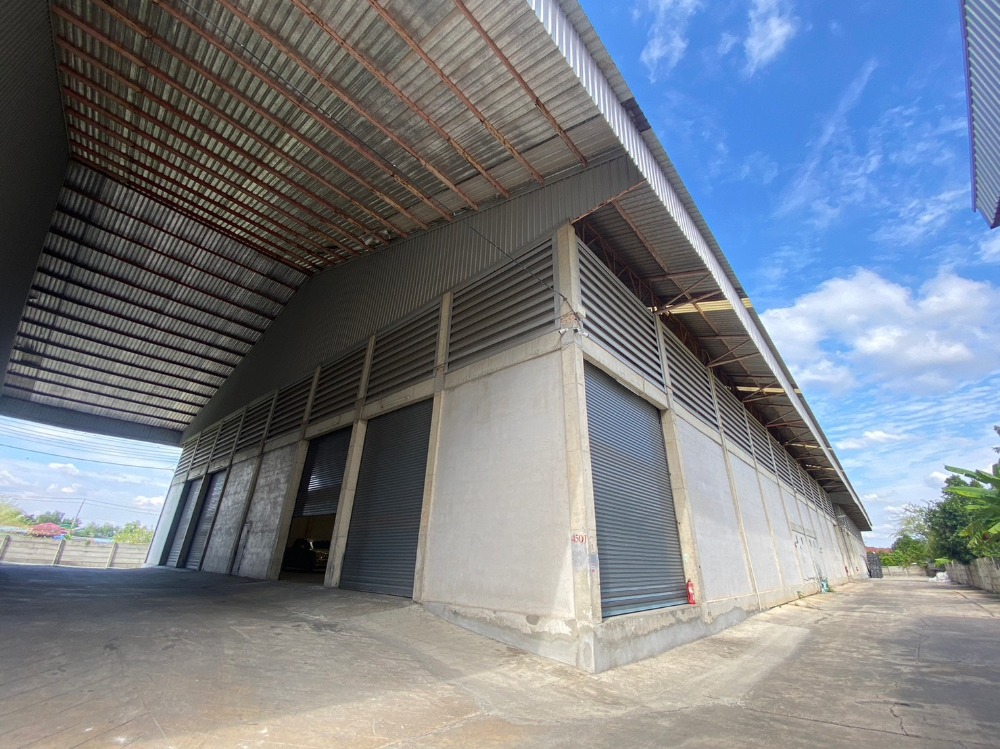 For RentWarehouseMin Buri, Romklao : Warehouse for rent, Bang Chan Subdistrict, Khlong Sam Wa District, Bangkok, area 425-850 sq.m.