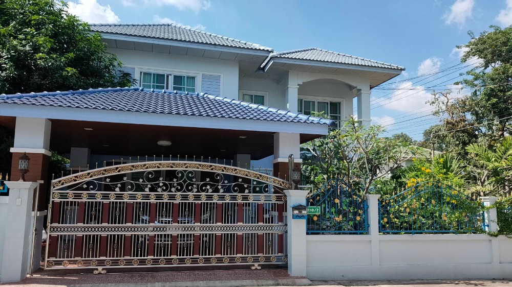 For RentHouseKorat Nakhon Ratchasima : 2-storey detached house for rent, 80 sq m., in the corner of the city, next to Sima Thani Hotel Next to Mittraphap Road, near The Mall, Lotus
