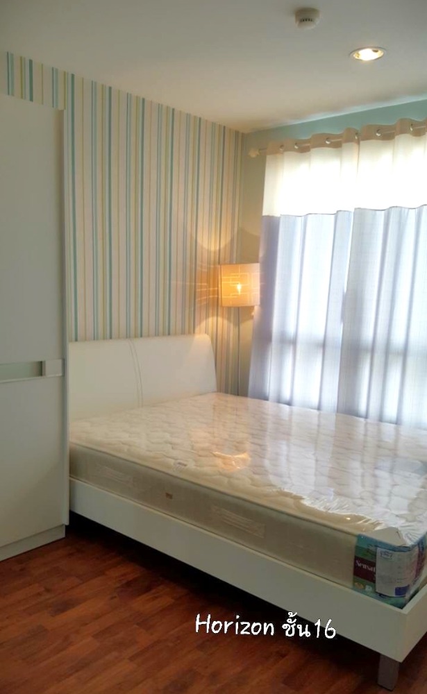For RentCondoSeri Thai, Ramkhamhaeng Nida : BKK Horizon Ramkhamhaeng 41 sqm. 16 FL. 10,000 b. 092-597-4998
