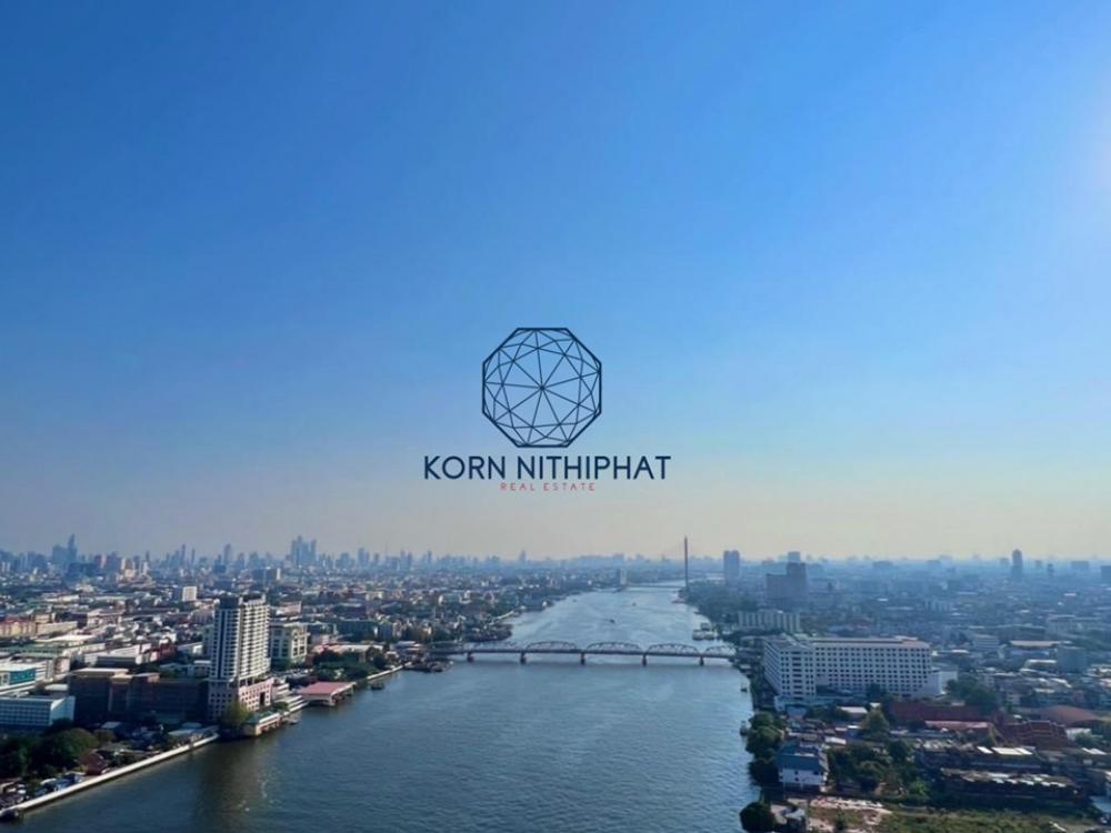 For RentCondoPinklao, Charansanitwong : ⚜️RENT⚜️ Luxury penthouse with 360 degree view of the Chao Phraya River.