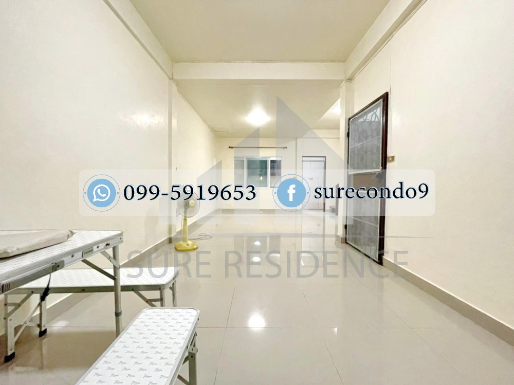 ให้เช่าทาวน์โฮมรัชดา ห้วยขวาง : HK0011😊 For RENT ให้เช่าทาวน์เฮ้าส์ 2 ชั้น,🚪2 ห้องนอน🚄ใกล้ MRT สุทธิสาร🏢ซอยสบายใจ🔔พื้นที่บ้าน:20.00ตร.วา🔔พื้นที่ใช้สอย:150.00ตร.ม.💲เช่า:18,000฿📞O97-9642464✅LineID:@sureresidence