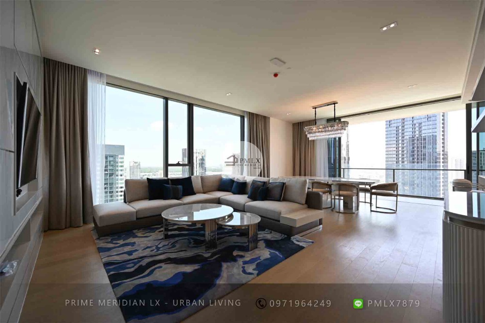 ให้เช่าคอนโดสุขุมวิท อโศก ทองหล่อ : The Strand Thonglor - Brand New Beautifully Furnished 3 Bedroom Penthouse